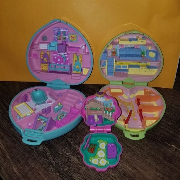 Polly Pocket blue bird Lot from NONE smoking home mix lot - Picture 1 of 16